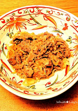 １ランクUP⭐牛肉と玉葱の料亭風漬け炒め-レシピのメイン写真