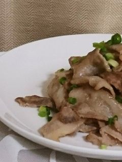 豚バラ肉の塩しょうが焼き-レシピのメイン写真