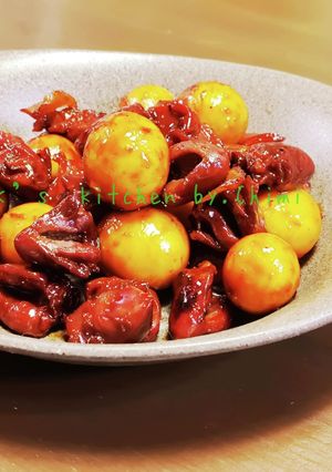 絶品☆濃すぎない 鳥もつ煮-レシピのメイン写真