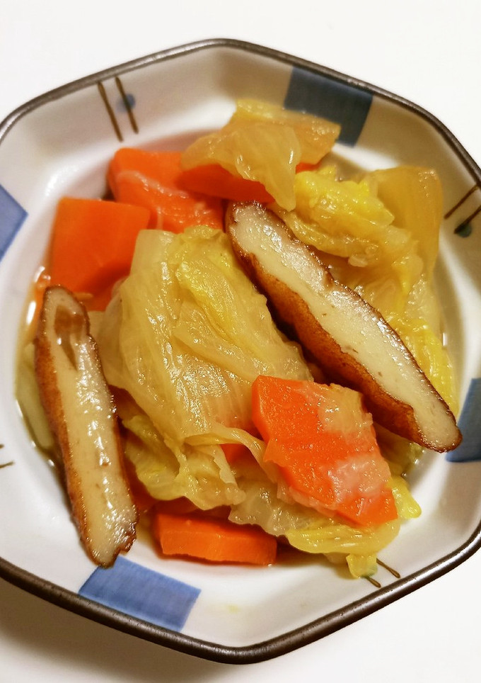 簡単♫さつま揚げと白菜の煮物-レシピのメイン写真