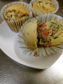 ほうれん草のマフィン-レシピのメイン写真