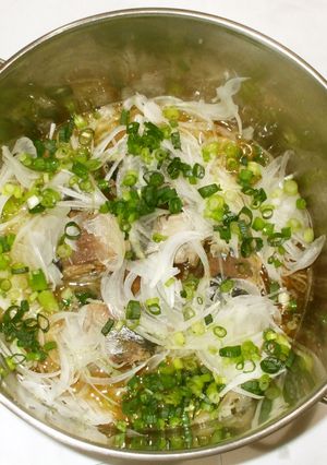 バイオリンク新玉ねぎ鯖缶煮♪簡単漢方薬膳-レシピのメイン写真