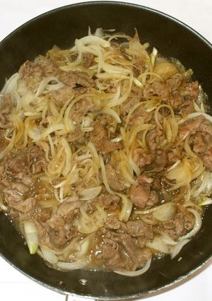 牛丼♪簡単胃腸の虚弱・お腹のハリ漢方薬膳-レシピのメイン写真