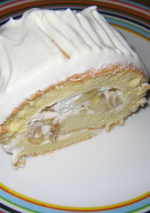 白いロールケーキ♪-レシピのメイン写真