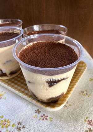 バレンタインにいかが？簡単ティラミス♪-レシピのメイン写真