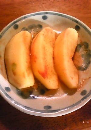 冬のホッとリンゴ-レシピのメイン写真