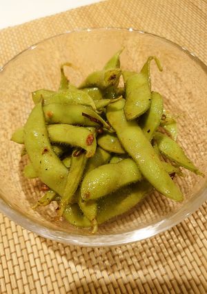 枝豆のペペロンチーノ-レシピのメイン写真