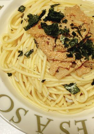 蓮根明太としらすのパスタ-レシピのメイン写真
