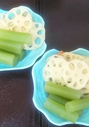 ふきとれんこんの酢漬け（梅風味）さっぱり-レシピのメイン写真