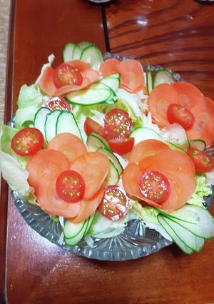 お花のサラダ-レシピのメイン写真