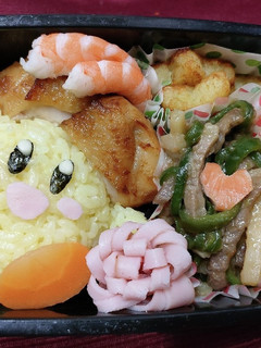 ジャンプ星のカービィキャラ弁☆イエロー-レシピのメイン写真