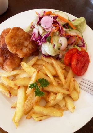 春のママのファーストフード風ランチ-レシピのメイン写真