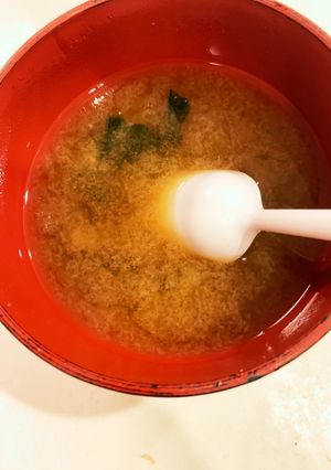 簡単　味噌汁の作り方　えっ！それだけ。。-レシピのメイン写真