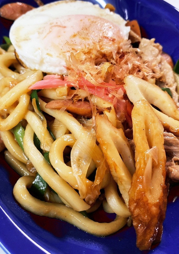 うちの焼きうどん-レシピのメイン写真