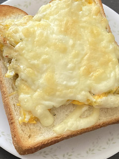 じゃこ卵チーズトースト-レシピのメイン写真