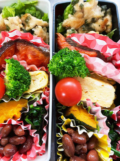 新社会人スタート息子と、ダンナのお弁当-レシピのメイン写真
