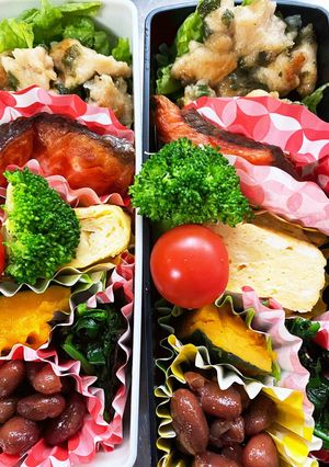 新社会人スタート息子と､ダンナのお弁当-レシピのメイン写真