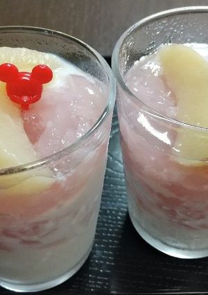 牛乳寒天-レシピのメイン写真