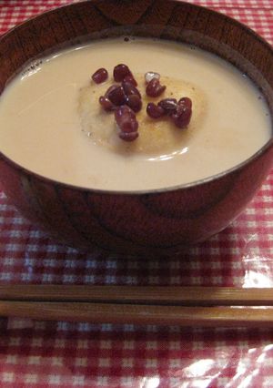 簡単☆豆乳ぜんざい-レシピのメイン写真