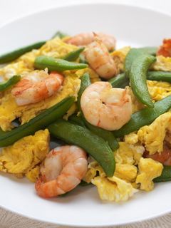 エビとスナップえんどうの炒め物-レシピのメイン写真