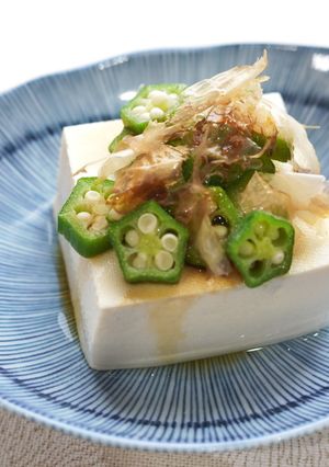 オクラ冷ややっこ-レシピのメイン写真