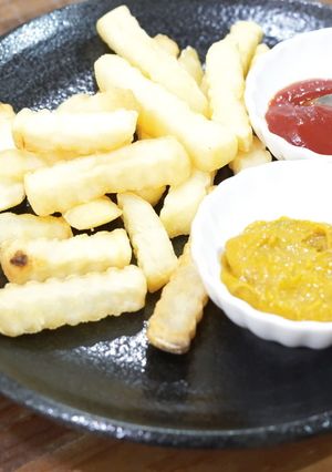 フライドポテトの2種ソース添え-レシピのメイン写真