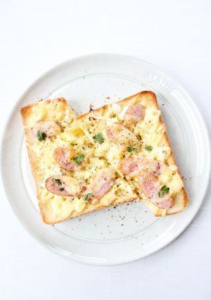 簡単に【エシャレットまよトースト】-レシピのメイン写真