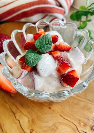 メキシカンデザート＊ストロベリークリーム-レシピのメイン写真
