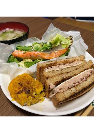 ホットサンドのワンプレート-レシピのメイン写真