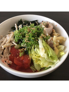 混ぜ蕎麦-レシピのメイン写真