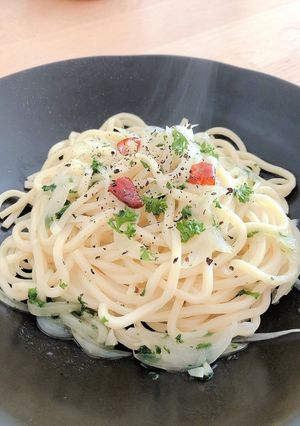 麺を味わう♪ ペペロンチーノ-レシピのメイン写真