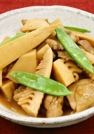 たけのこと鶏肉の炊き合わせ-レシピのメイン写真
