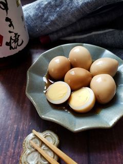 すき焼きのたれde楽うま味玉-レシピのメイン写真