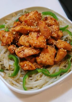 簡単！お肉柔らか♪鶏胸肉のピリマヨ焼き♪-レシピのメイン写真