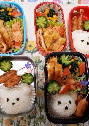 簡単カツ弁当-レシピのメイン写真
