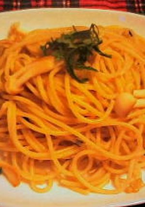 お茶漬けパスタ-レシピのメイン写真