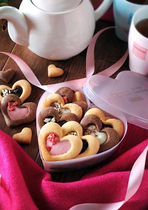 バレンタイン☆米粉のチョコクッキー。-レシピのメイン写真