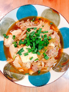 【電気圧力鍋】豚肉で肉豆腐-レシピのメイン写真
