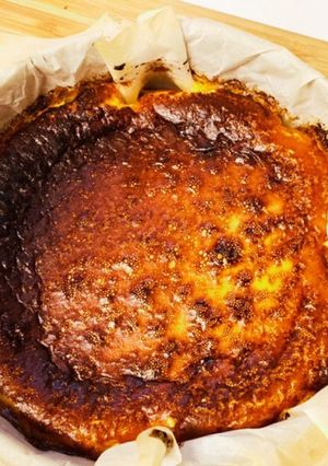 あっさり バスク風チーズケーキ-レシピのメイン写真