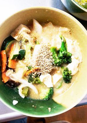 レンジ肉無し白菜ズッキーニ中華風回鍋肉風-レシピのメイン写真