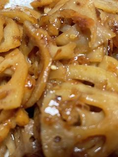 レンコンの煮物-レシピのメイン写真
