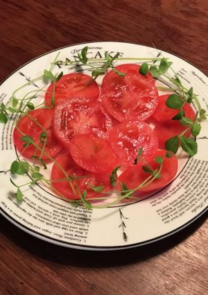 豆苗散らしただけ-レシピのメイン写真