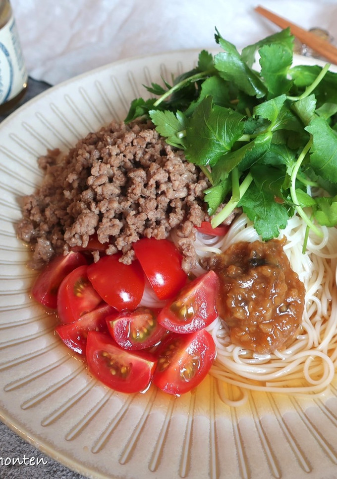 そうめん 青とうがらしみそ添え-レシピのメイン写真