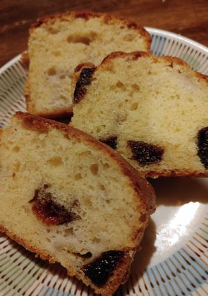 バナナとプルーンのパウンドケーキ-レシピのメイン写真