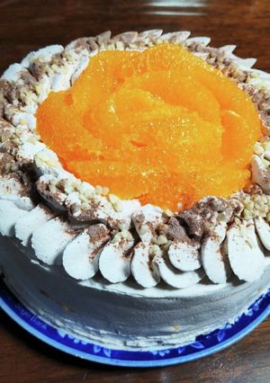 全入れ！チョコと生クリームのミルクレープ-レシピのメイン写真