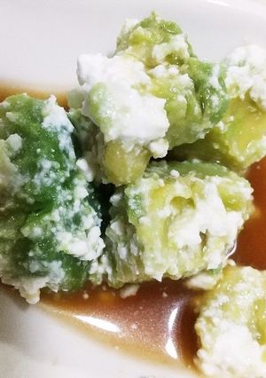 アボカドとカッテージチーズ和え　-レシピのメイン写真