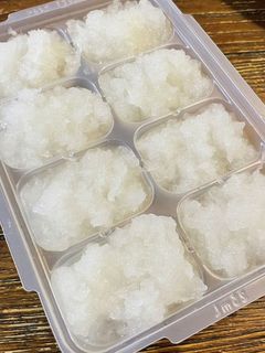 簡単冷凍保存★大根おろし-レシピのメイン写真