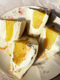 おやつに焼き芋×クリチで♪サンドイッチ!-レシピのメイン写真