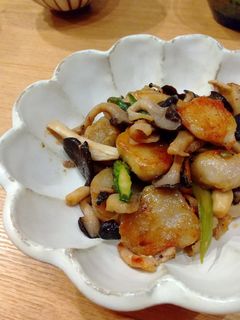里芋とヒラタケの甘辛炒め-レシピのメイン写真