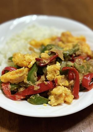 醤油麦麹★ピーマンのツナたまご丼★-レシピのメイン写真